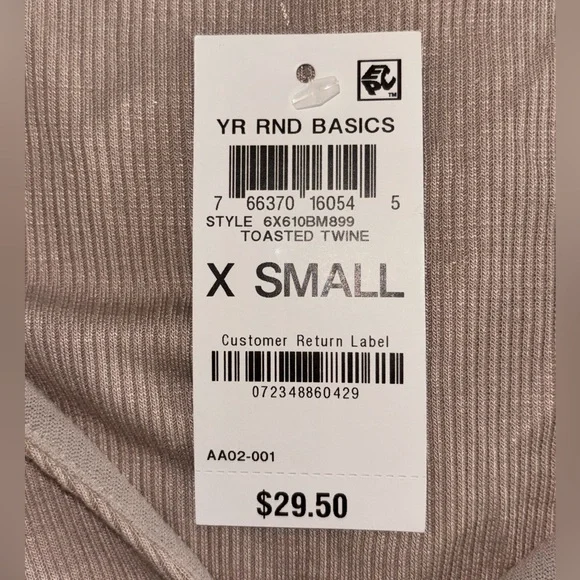 INC International Concepts Toasted Twine Top - Picture 6 of 7